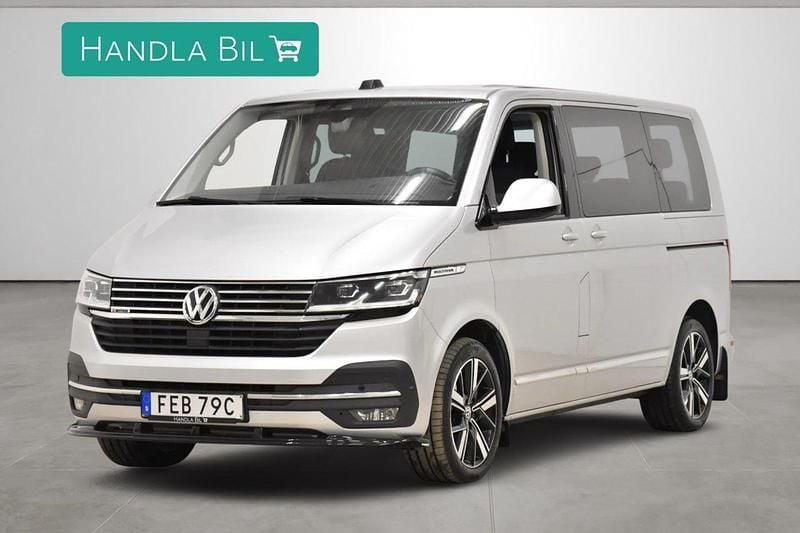 Silver Begagnad 2022 VW Multivan Highline Van | 679 900 kr (Marknadspris) - Bild 1/4