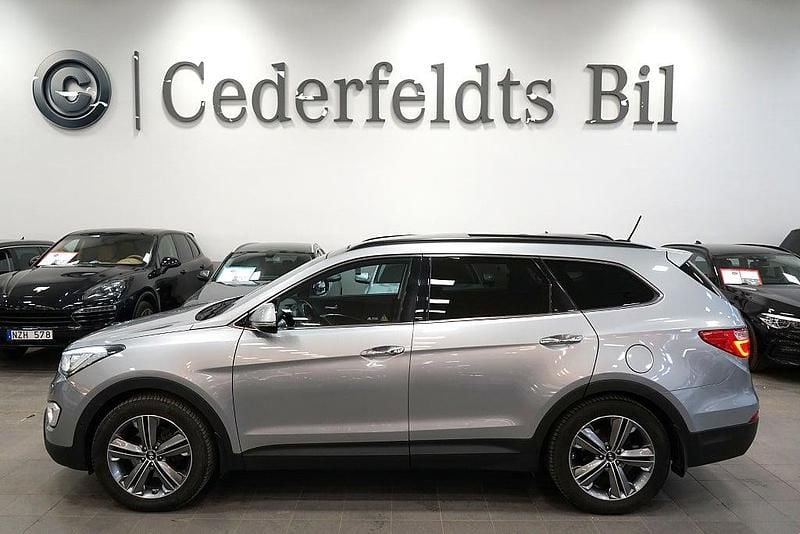 Begagnad Hyundai Grand Santa Fe Premium 197 HK (144 kW) 2014 Silver SUV