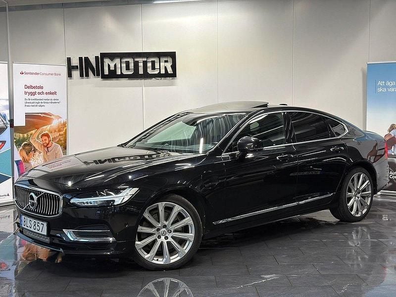 Svart Begagnad 2018 Volvo S90 Inscription Sedan | 349 900 kr (Dyr) - Bild 1/4