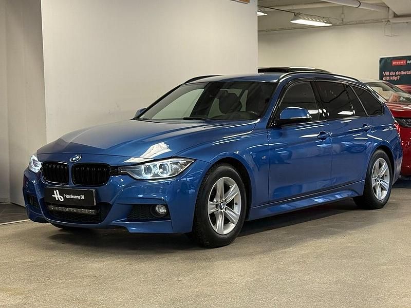 Begagnad BMW 320 M Sport 184 HK (135 kW) 2015 Blå Kombi