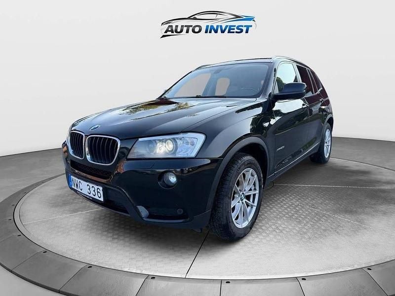 Begagnad BMW X3 184 HK (135 kW) 2013 Svart SUV