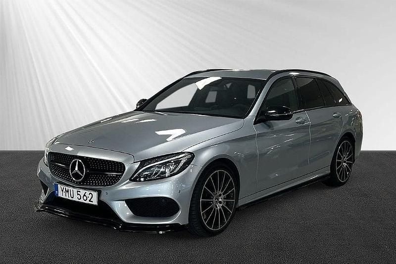 Begagnad Mercedes C43 AMG AMG 372 HK (273 kW) 2018 Silver Kombi