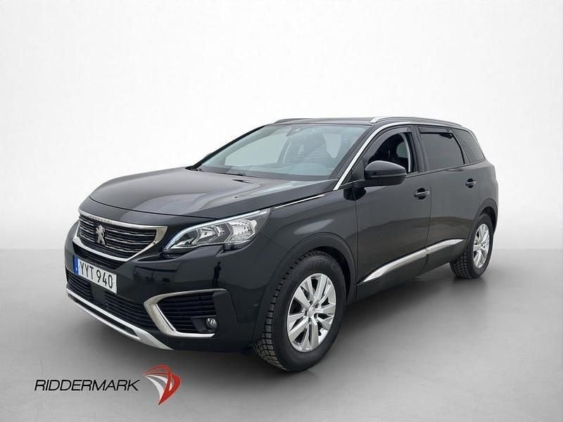 Begagnad Peugeot 5008 Allure 131 HK (96 kW) 2017 Svart SUV