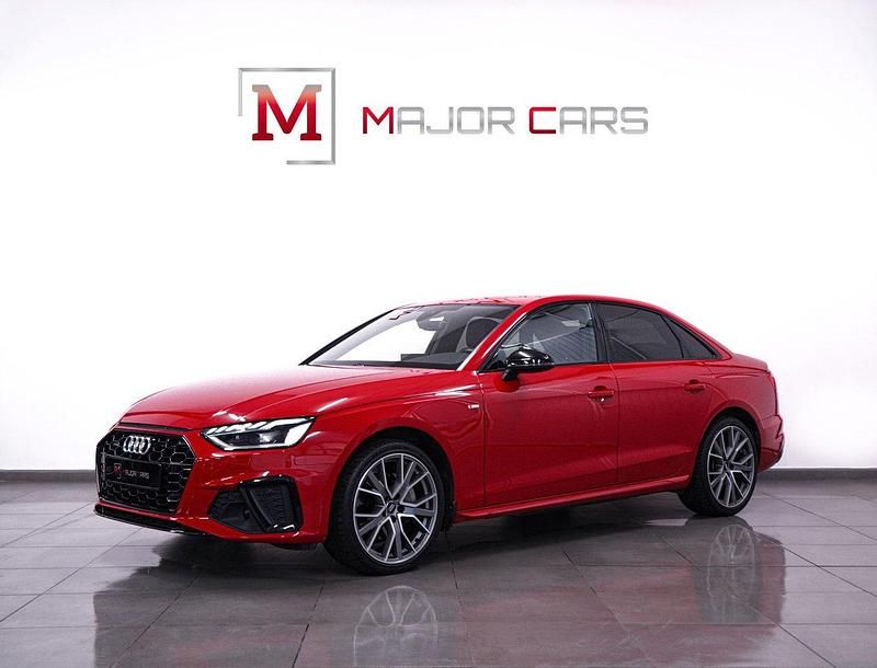 Röd Begagnad 2019 Audi A4 S-Line Sedan | 349 900 kr (Lite dyr) - Bild 1/4
