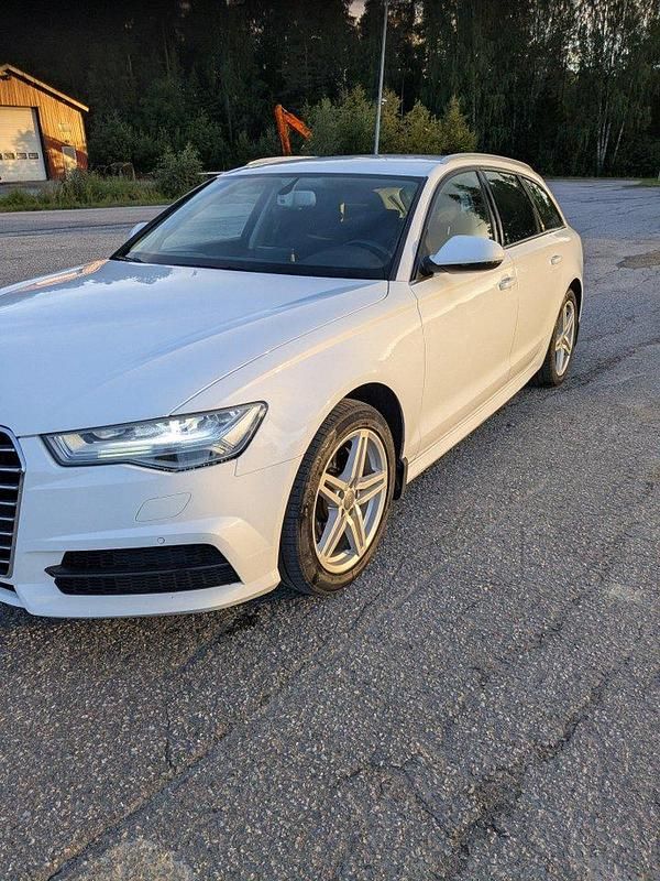 Vit Begagnad 2018 Audi A6 Ambition Kombi | 179 000 kr (Superpris) - Bild 1/4