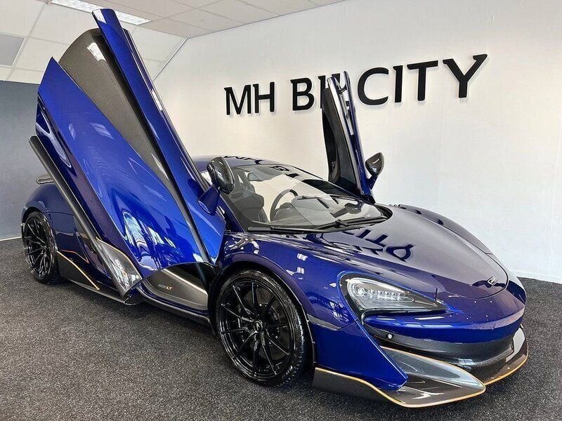 Begagnad McLaren 600LT 600 HK (441 kW) 2019 Lantana purple Sportkupé