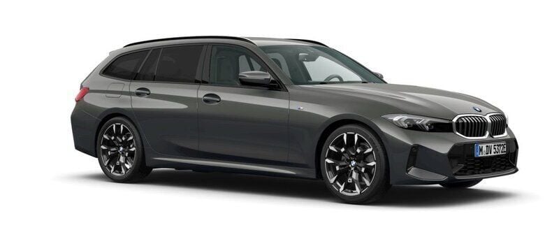Grå Ny 2025 BMW 330e Shadowline Kombi | 673 500 kr (Marknadspris) - Bild 1/4