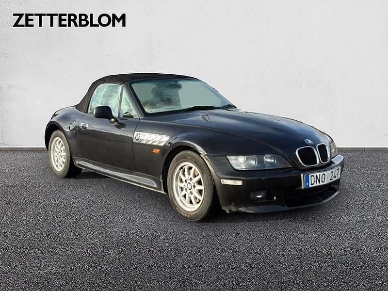 Svart Begagnad 1998 BMW Z3 Cab | 49 900 kr - Bild 1/4