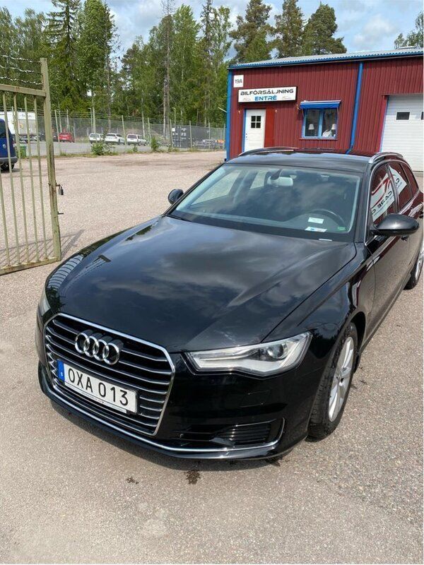 Svart Begagnad 2016 Audi A6 Sport Kombi | 145 000 kr (Marknadspris) - Bild 1/4