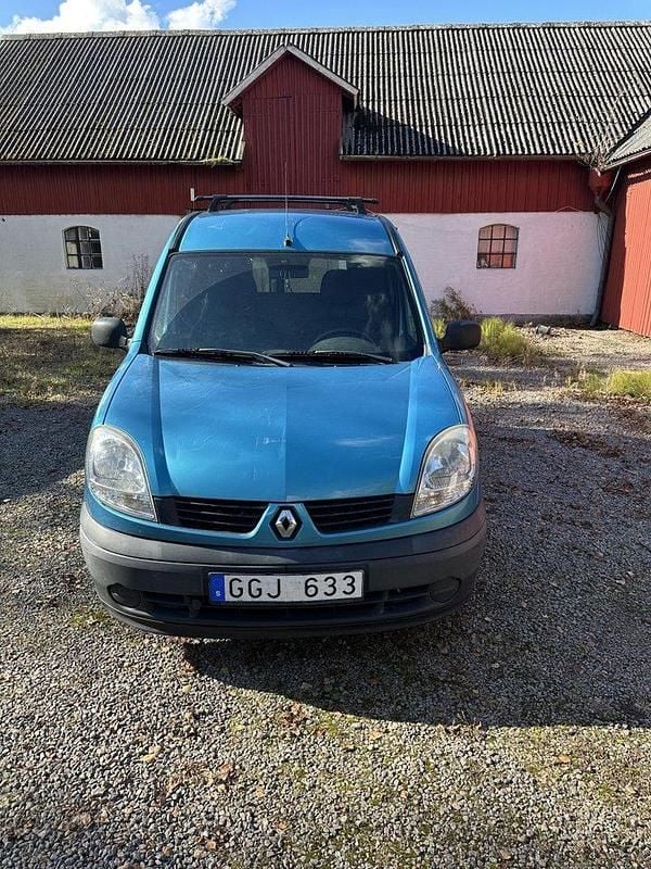 Blå Begagnad 2008 Renault Kangoo Minibuss | 22 000 kr (Superpris) - Bild 1/4