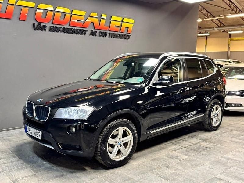 Begagnad BMW X3 184 HK (135 kW) 2011 Svart SUV