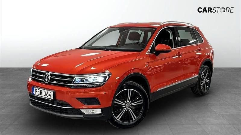 Orange Begagnad 2017 VW Tiguan GT SUV | 199 900 kr (Bra pris) - Bild 1/4