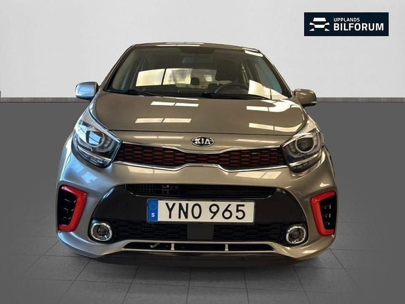 Begagnad Kia Picanto GT-Line 101 HK (74 kW) 2018 Grå Halvkombi