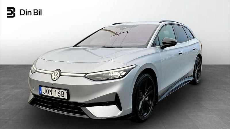 Begagnad VW ID.7 Pro 210 kW (286 HK) 2024 Silver Kombi
