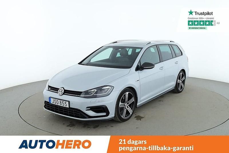 Silver Begagnad 2017 VW Golf VII R Kombi | 259 000 kr (Lite dyr) - Bild 1/4