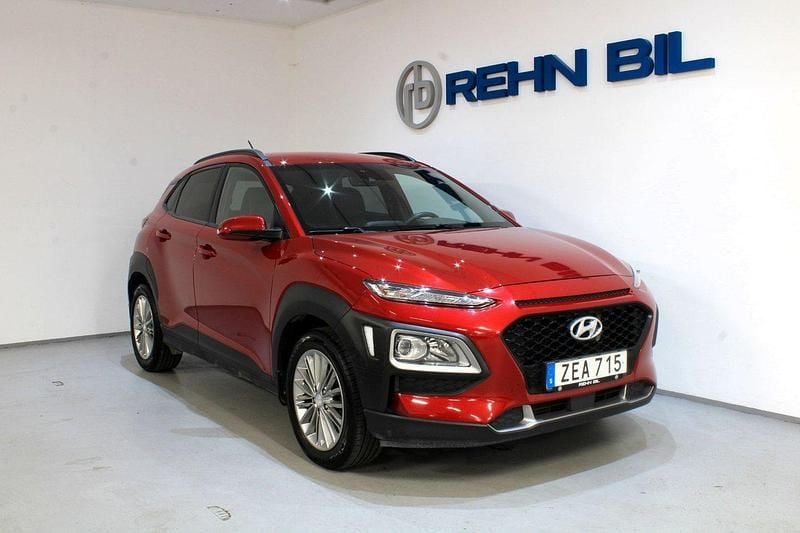 Röd Begagnad 2017 Hyundai Kona Comfort SUV | 129 000 kr (Bra pris) - Bild 1/4