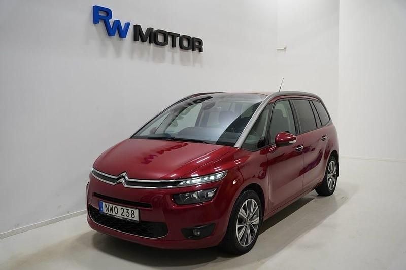 Begagnad Citroën Grand C4 Picasso 120 HK (88 kW) 2015 Röd Minibuss