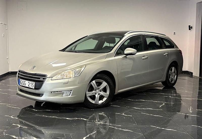 Brun Begagnad 2012 Peugeot 508 SW Kombi | 59 900 kr (Marknadspris) - Bild 1/4