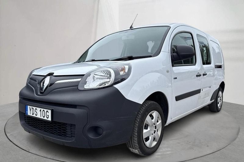Vit Begagnad 2021 Renault Kangoo Minibuss | 90 090 kr (Bra pris) - Bild 1/4