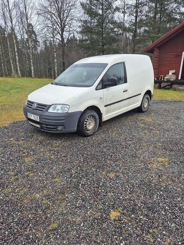 Vit Begagnad 2008 VW Caddy Minibuss | 28 000 kr (Superpris) - Bild 1/2