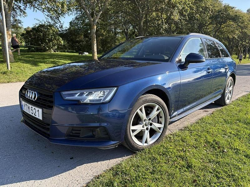Blå Begagnad 2018 Audi A4 Proline Kombi | 190 000 kr (Marknadspris) - Bild 1/4