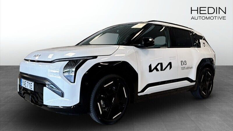 Vit (white) Begagnad 2025 Kia EV3 GT-Line SUV | 589 300 kr (Dyr) - Bild 1/4