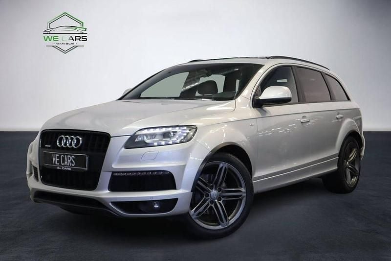 Begagnad Audi Q7 S-Line 340 HK (250 kW) 2012 Silver SUV
