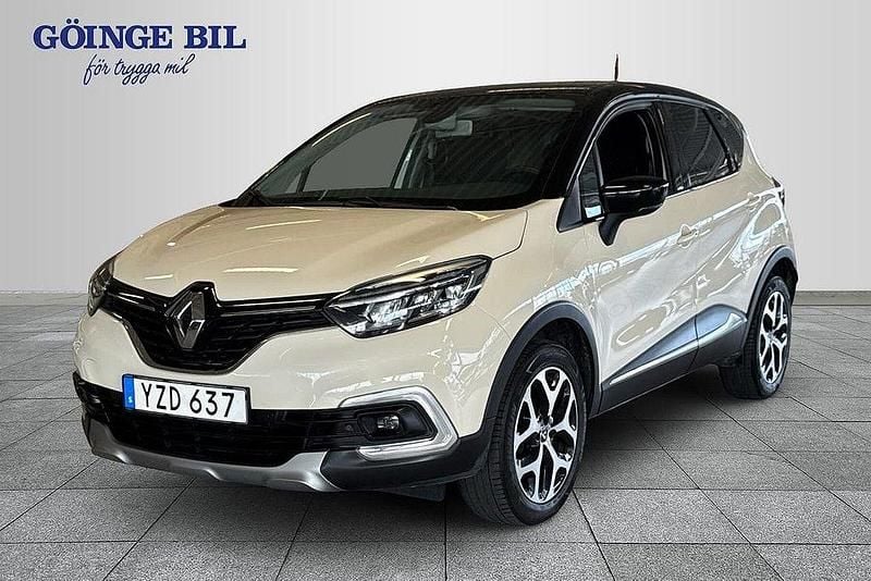 Vit Begagnad 2017 Renault Captur Intens SUV | 115 000 kr (Marknadspris) - Bild 1/3