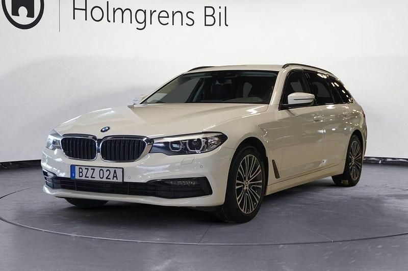 Begagnad BMW 520 Sport Line 190 HK (139 kW) 2020 Vit Kombi