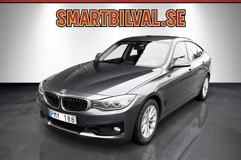Grå Begagnad 2013 BMW 320 Gran Turismo Sport Line Halvkombi | 129 900 kr - Bild 1/4