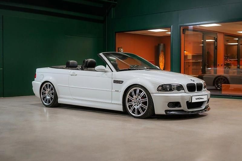 Begagnad BMW M3 343 HK (252 kW) 2002 Vit Cab