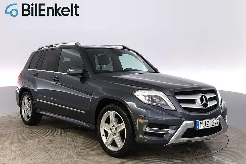 Mörkgrå Begagnad 2013 Mercedes GLK220 AMG line SUV | 149 900 kr (Marknadspris) - Bild 1/4