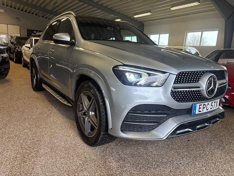Begagnad Mercedes GLE350 AMG line 320 HK (235 kW) 2022 Silver SUV