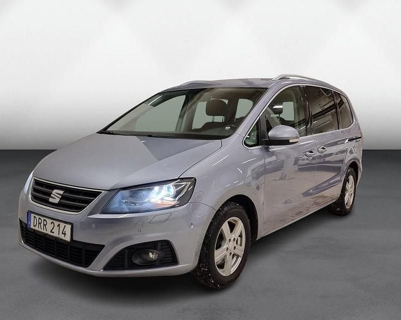 Silver Begagnad 2016 Seat Alhambra FR Minibuss | 164 900 kr (Marknadspris) - Bild 1/4