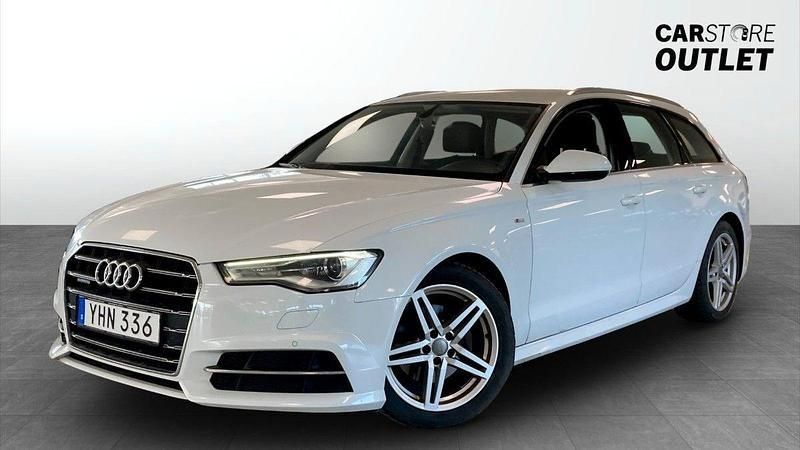 Vit Begagnad 2017 Audi A6 S-Line Kombi | 210 000 kr (Marknadspris) - Bild 1/4