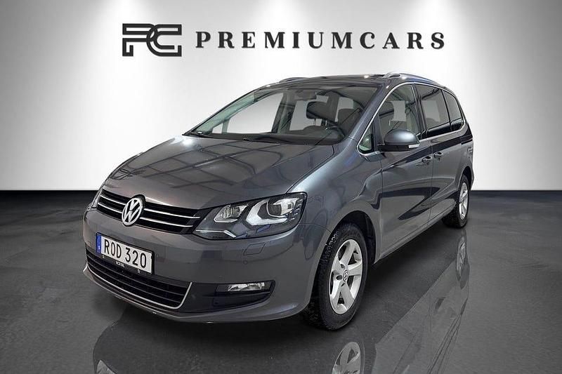 Begagnad VW Sharan 140 HK (102 kW) 2015 Grå Minibuss