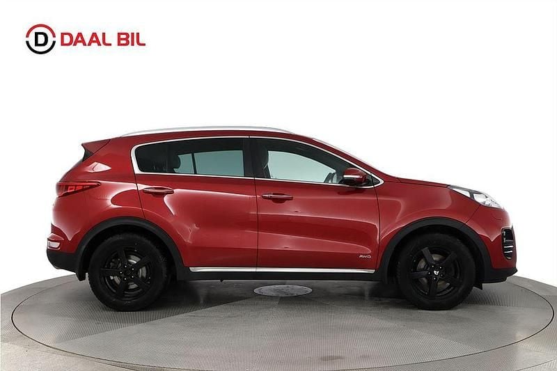 Begagnad Kia Sportage GT-Line 177 HK (130 kW) 2017 Röd SUV