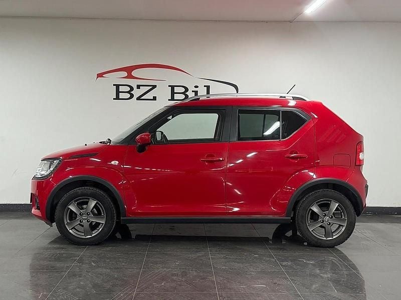 Begagnad Suzuki Ignis 90 HK (66 kW) 2016 Röd Halvkombi