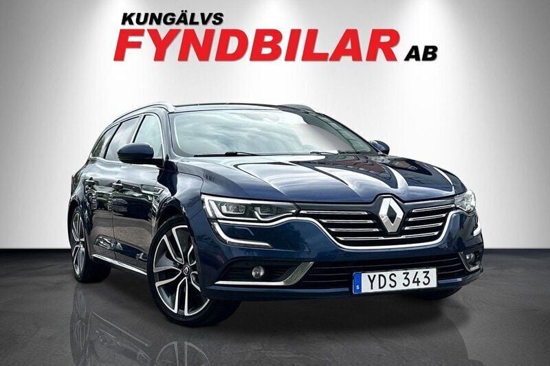 Blå Begagnad 2016 Renault Talisman GrandTour Bose Edition Kombi | 144 900 kr (Lite dyr) - Bild 1/3