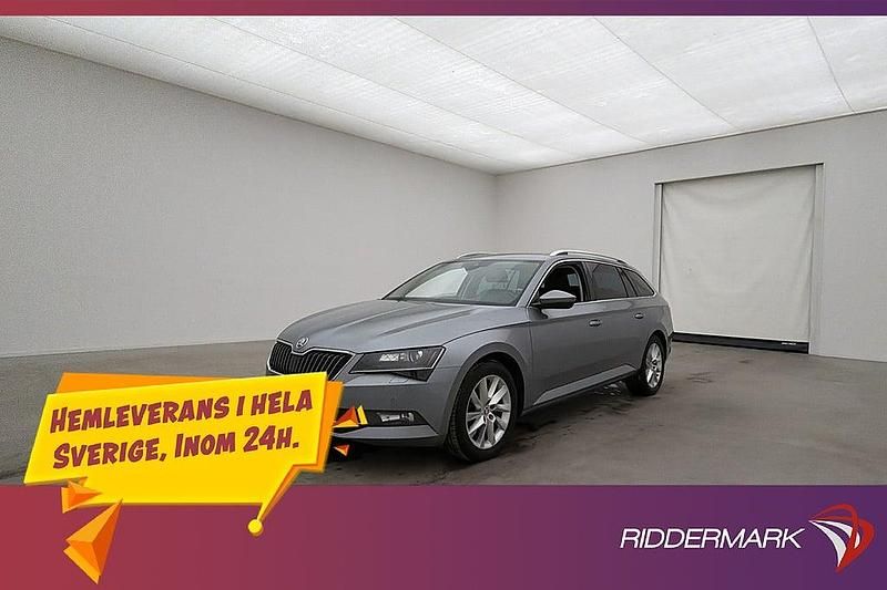 Begagnad Skoda Superb Business Line 190 HK (139 kW) 2017 Grå Kombi
