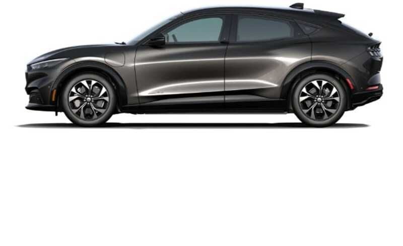 Grå Begagnad 2022 Ford Mustang Mach-E Standard Range SUV | 459 000 kr (Dyr) - Bild 1/1