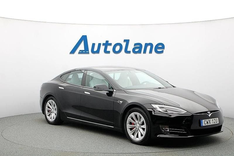 Begagnad Tesla Model S 560 kW (762 HK) 2019 Svart Halvkombi