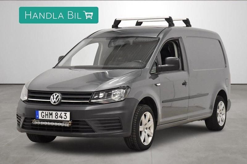 Ljusgrå Begagnad 2016 VW Caddy Maxi Minibuss | 119 900 kr (Marknadspris) - Bild 1/4