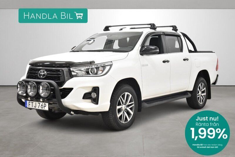 Vit Begagnad 2019 Toyota HiLux Pickup | 439 900 kr (Dyr) - Bild 1/3