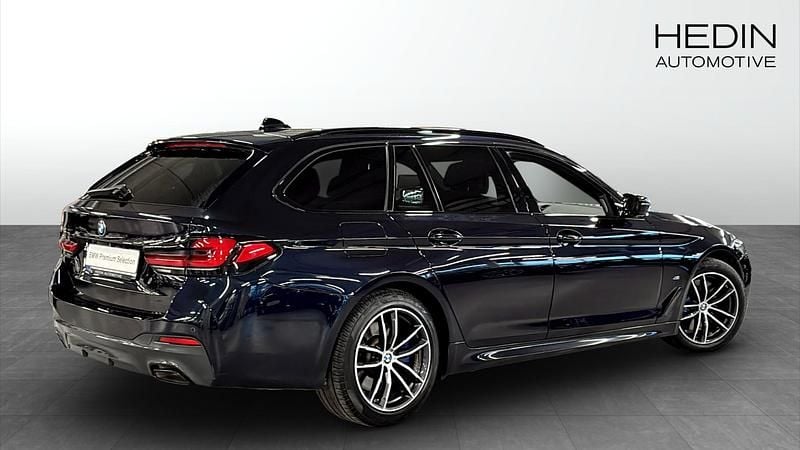 Begagnad BMW 540 M Sport 333 HK (244 kW) 2021 Svart Kombi
