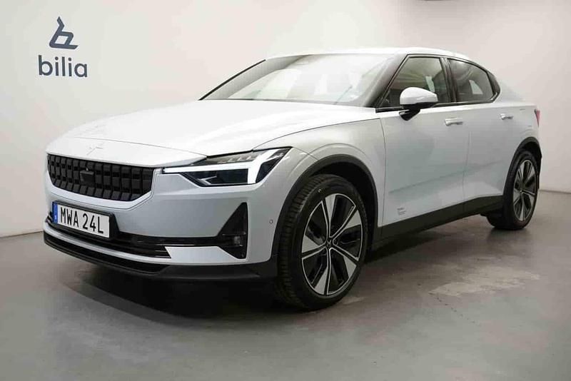 Silver Begagnad 2023 Polestar 2 Long Range Single Motor Halvkombi | 369 900 kr (Marknadspris) - Bild 1/1