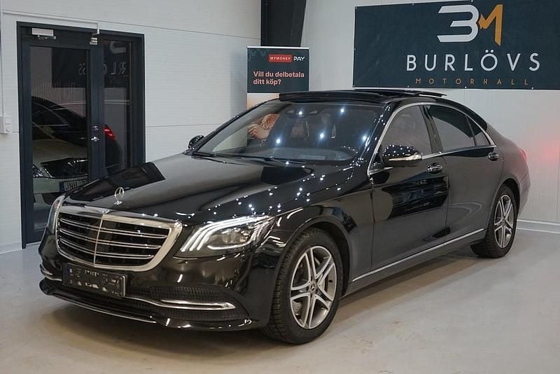 Begagnad Mercedes S450 367 HK (269 kW) 2019 Svart Sedan