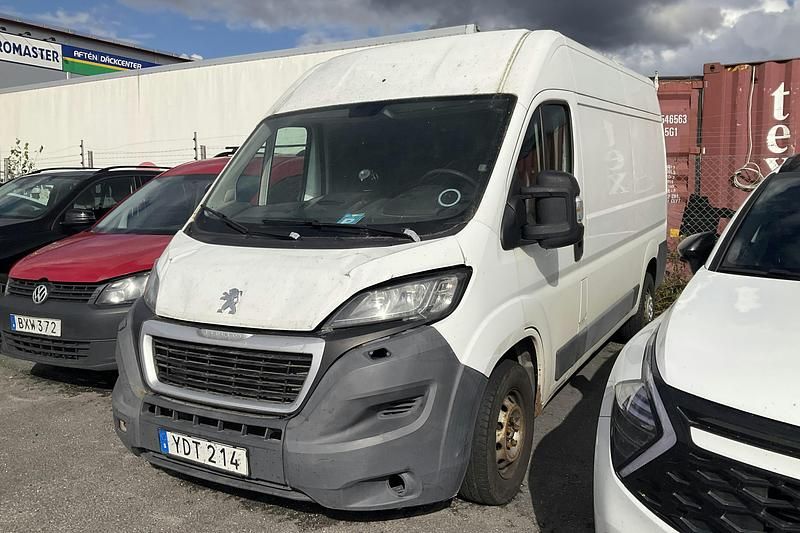 Vit Begagnad 2016 Peugeot Boxer Van | 60 000 kr - Bild 1/4