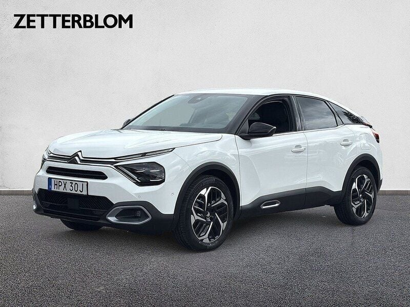 Vit Begagnad 2023 Citroën C4 PureTech Halvkombi | 239 900 kr (Marknadspris) - Bild 1/4