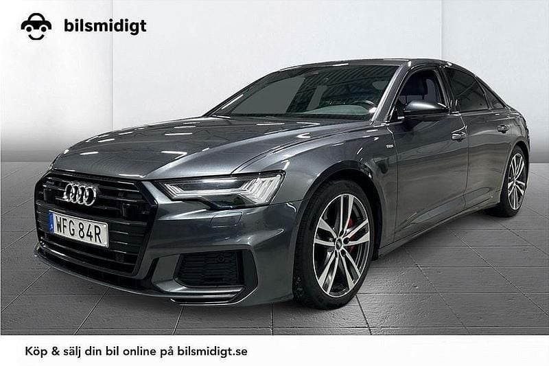 Grå Begagnad 2022 Audi A6 S-Line Sedan | 459 900 kr (Lite dyr) - Bild 1/3